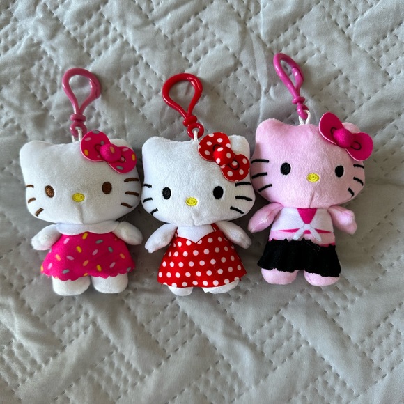 Other Hello Kitty Plush Keychains Poshmark